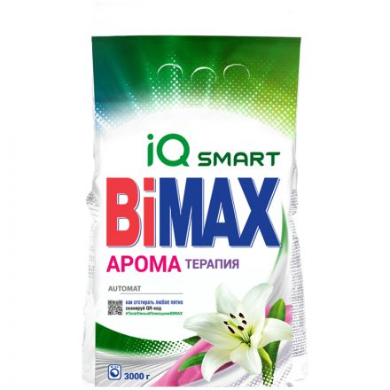 Порошок для машинной стирки BiMax "Ароматерапия Automat", 3кг Порошок для машинной стирки BiMax "Ароматерапия Automat", 3кг