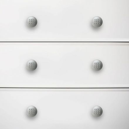 Ручка УЗК_кнопка меб.StahlBuro A507 (16657) SC матовый хром 2шт/уп