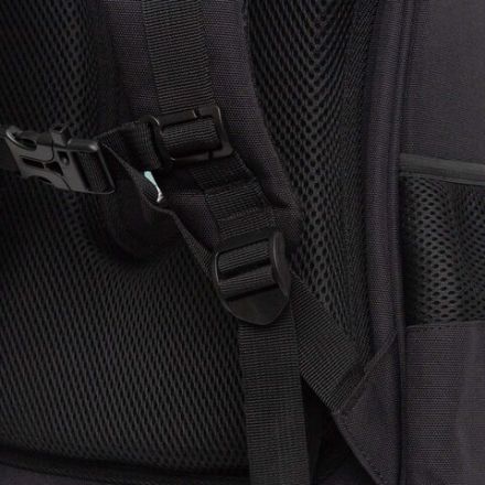 Ранец GRIZZLY анатомическая спинка, c брелоком, для девочек, "I'M HERE", 36х28х20 см, RAz-586-6/1