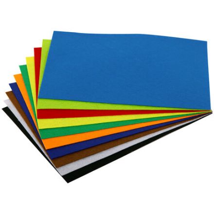 Цветной фетр МЯГКИЙ А4, 1 мм, 10 листов, 10 цветов, плотность 160 г/м2, ЮНЛАНДИЯ, 662048 Цветной фетр МЯГКИЙ А4, 1 мм, 10 листов, 10 цветов, плотность 160 г/м2, ЮНЛАНДИЯ, 662048