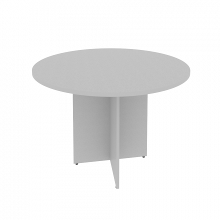 Riva Стол переговорный А.ПРГ-1 Серый D=1100*750 Riva Стол переговорный А.ПРГ-1 Серый D=1100*750