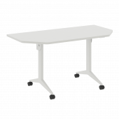 X-Pull Стол складной мобильный X.M-7.T1 Белый бриллиант/Белый металл 1440*720*753 X-Pull Стол складной мобильный X.M-7.T1 Белый бриллиант/Белый металл 1440*720*753