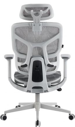 Эргономичное кресло Everprof Alfa Grey Сетка Серый