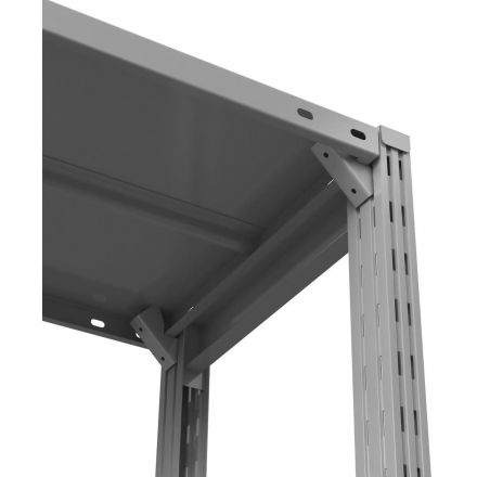 Стеллаж металлический ГТС_ТСУ Универсал, 2000x1060x400, Полки: 5 шт. метал