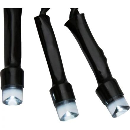 Гирлянда светодиодная Твинкл 15м,темн-зел ПВХ, 120LED,бел,не соедин,303-055