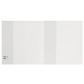 Обложка ПЭ со штрихкодом для учебников МАЛОГО ФОРМАТА, ПЛОТНАЯ, 140 мкм, 233х450 мм, универсальная, прозрачная, ПИФАГОР, 229376