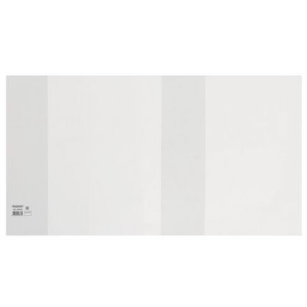 Обложка ПЭ со штрихкодом для учебников МАЛОГО ФОРМАТА, ПЛОТНАЯ, 140 мкм, 233х450 мм, универсальная, прозрачная, ПИФАГОР, 229376