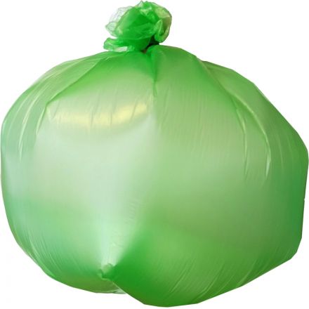 Мешки для мусора ПНД 30л 10мкм 30 шт/рул зеленые 50x60см Luscan Bio Мешки для мусора ПНД 30л 10мкм 30 шт/рул зеленые 50x60см Luscan Bio