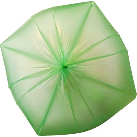 Мешки для мусора ПНД 30л 10мкм 30 шт/рул зеленые 50x60см Luscan Bio Мешки для мусора ПНД 30л 10мкм 30 шт/рул зеленые 50x60см Luscan Bio