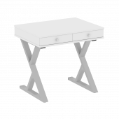 Home Office Стол письменный VR.SP-1-79.M Белый/Серый металл 794*600*750
