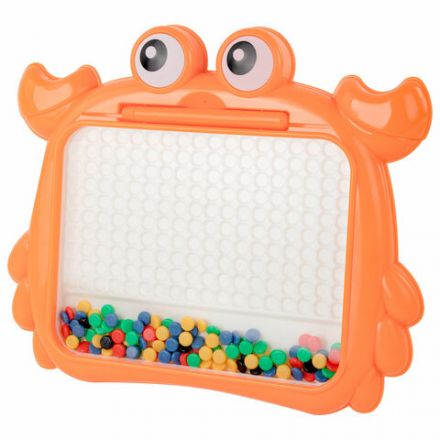 Мозаика магнитная развивающая для детей "Краб", стилус, 101 магнит, 10 карточек, BAMBOX (БАМБОКС), 665889 Мозаика магнитная развивающая для детей "Краб", стилус, 101 магнит, 10 карточек, BAMBOX (БАМБОКС), 665889