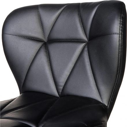 Стул барный LO_DOBRIN BARNY LM-5022_CH-M_EL чёрный