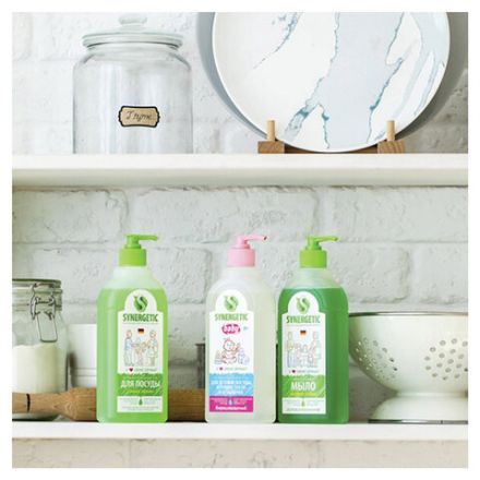 Мыло жидкое 500 мл SYNERGETIC "Луговые травы", гипоаллергенное, биоразлагаемое, дозатор, 105053 Мыло жидкое 500 мл SYNERGETIC "Луговые травы", гипоаллергенное, биоразлагаемое, дозатор, 105053