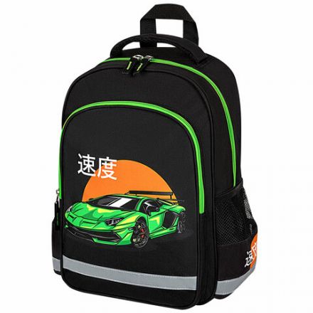 Рюкзак ПИФАГОР SCHOOL, 1 отделение, 3 кармана, "Dive into drive", 38x28х14 см, 272076 Рюкзак ПИФАГОР SCHOOL, 1 отделение, 3 кармана, "Dive into drive", 38x28х14 см, 272076