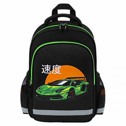 Рюкзак ПИФАГОР SCHOOL, 1 отделение, 3 кармана, "Dive into drive", 38x28х14 см, 272076 Рюкзак ПИФАГОР SCHOOL, 1 отделение, 3 кармана, "Dive into drive", 38x28х14 см, 272076