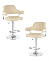 Набор 2 шт Стул барный DOBRIN CHARLY, кремовый