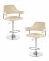 Набор 2 шт Стул барный DOBRIN CHARLY, кремовый