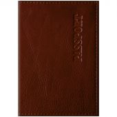 Обложка для паспорта OfficeSpace "Элегант", кожа, коньяк Обложка для паспорта OfficeSpace "Элегант", кожа, коньяк