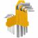 Набор ключей имбусовых HEX KRANZ 1,5-10 мм, CrV, 9 шт. KR-12-5215