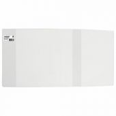 Обложка ПВХ со штрихкодом для учебников Петерсон, Моро, Гейдмана, Плешакова, СУПЕРПЛОТНАЯ, 150 мкм, 265х590 мм, прозрачная, ПИФАГОР, 229334