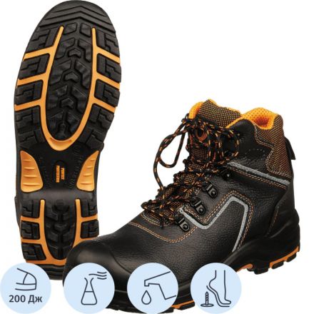 Ботинки PERFECT PROTECTION ПУ/НР с ПП и МС р.37 (111733)