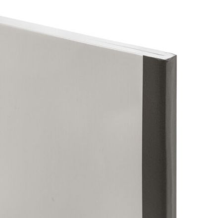 Тетрадь А5 96 л. BRAUBERG, на сшивке с корешком, клетка, обложка картон, "Minimal", 405287