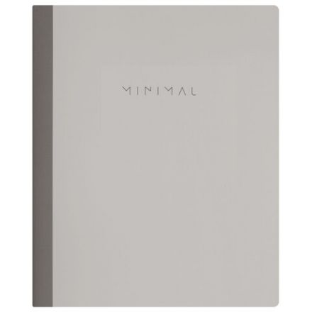 Тетрадь А5 96 л. BRAUBERG, на сшивке с корешком, клетка, обложка картон, "Minimal", 405287