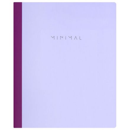 Тетрадь А5 96 л. BRAUBERG, на сшивке с корешком, клетка, обложка картон, "Minimal", 405287