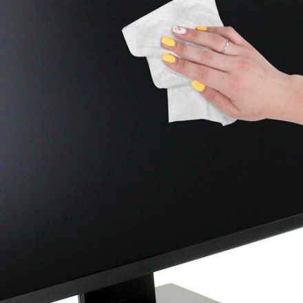 Салфетки для экранов всех типов и оптики ОФИСМАГ, туба 100 шт., влажные, 510483