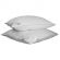 Подушка 70х70 стеганная (микрофибра/лебяжий пух), белый