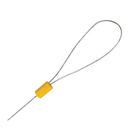 Пломбы металлические тросовые, диаметр 1,8 мм, длина 300 мм, КОМПЛЕКТ 10 шт. Пломбы металлические тросовые, диаметр 1,8 мм, длина 300 мм, КОМПЛЕКТ 10 шт.