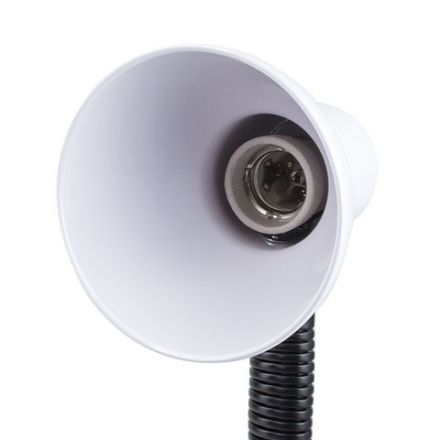 Настольная лампа / светильник SONNEN OU-503, на подставке, цоколь Е27, "Мяч", белый, 236675