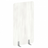 R-line Перегородки на металлических опорах на фетровых подпятниках DP.F-100-180 Снежная патина/Серый металл 1000*18*1800