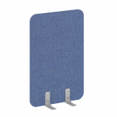 R-line soft Перегородки на металлических опорах на фетровых подпятниках AP.F-80-120 Romeo 11/Серый металл 800*18*1200