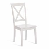 Стул GOLFI (Гольфи) дерево гевея/мдф, 44x54x95, pure white (402)