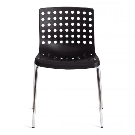 Стул SKALBERG (mod. C-084-A) металл/пластик, 46 х 56 х 79 см, Black (черный) / Chrome (хром) Стул SKALBERG (mod. C-084-A) металл/пластик, 46 х 56 х 79 см, Black (черный) / Chrome (хром)