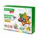 Магнитный конструктор BIG MAGNETIC BLOCKS-34, 34 детали, с колесной базой, BRAUBERG KIDS, 663845
