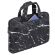 Сумка портфель BRAUBERG STYLE с отделением для ноутбука 13-14", 3 кармана, "Marble", черная, 26х36х3 см, 270835