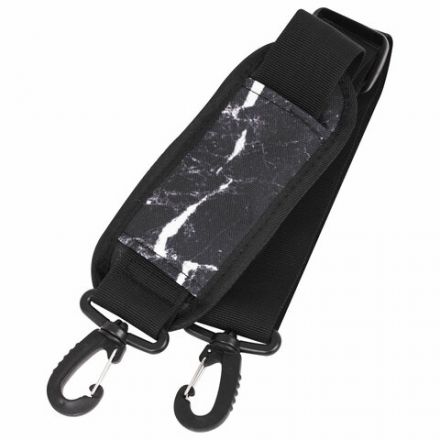 Сумка портфель BRAUBERG STYLE с отделением для ноутбука 13-14", 3 кармана, "Marble", черная, 26х36х3 см, 270835