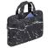 Сумка портфель BRAUBERG STYLE с отделением для ноутбука 13-14", 3 кармана, "Marble", черная, 26х36х3 см, 270835