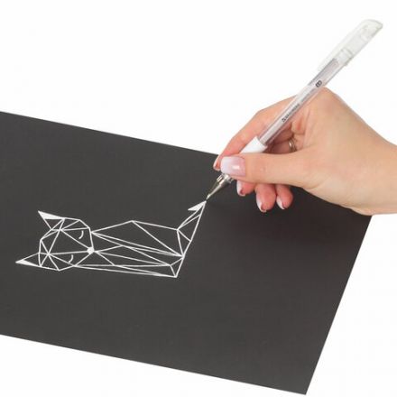 Ручка гелевая с грипом BRAUBERG "White", БЕЛАЯ, пишущий узел 1 мм, линия письма 0,5 мм, 143416 Ручка гелевая с грипом BRAUBERG "White", БЕЛАЯ, пишущий узел 1 мм, линия письма 0,5 мм, 143416