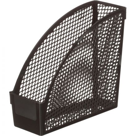 Вертикальный накопитель Attache Эконом пластиковый черный ширина 110 мм (3 штуки в упаковке)