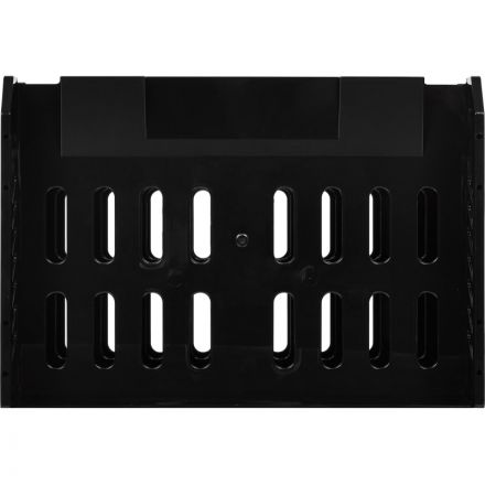 Лотки для бумаг горизонтальные Стамм Сити 3 штуки на металических стержнях черные