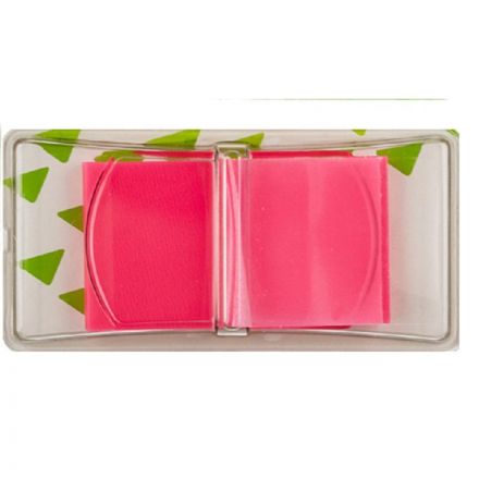 Клейкие закладки пласт. 1цв.по 50л. 25ммх45 пурпурн Attache Selection