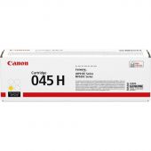 Картридж лазерный Canon 045 H Y 1243C002 желтый оригинальный повышенной емкости