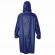 Дождевик-плащ синий на молнии многоразовый с ПВХ-покрытием, размер 60-62 (XXXL), рост 170-176, ГРАНДМАСТЕР, 610868