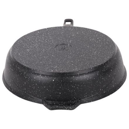 Сковорода 28 см, съемная soft-touch ручка, крышка, антипригарное покрытие, МЕЧТА "Гранит Black", с028802 Сковорода 28 см, съемная soft-touch ручка, крышка, антипригарное покрытие, МЕЧТА "Гранит Black", с028802