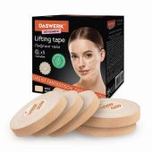 Кинезиотейп/лента для лица, лифтинг эффект, 1 см х 5 м, КОМПЛЕКТ, 5 рулонов, бежевый, DASWERK (ДАСВЕРК), 680009 Кинезиотейп/лента для лица, лифтинг эффект, 1 см х 5 м, КОМПЛЕКТ, 5 рулонов, бежевый, DASWERK (ДАСВЕРК), 680009