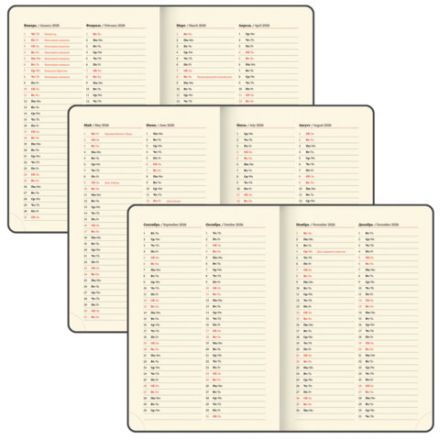 Ежедневник датированный 2026 А5 138x213 мм, BRAUBERG "Iguana", под кожу, коричневый, 117057