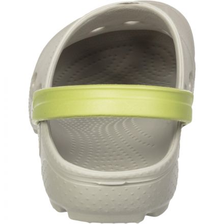 Сабо женские Ола, дымчато-серый/салатовый р.37